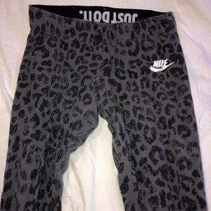 nike cheetah leggings